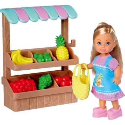Fruit Stand Box + Mini Doll