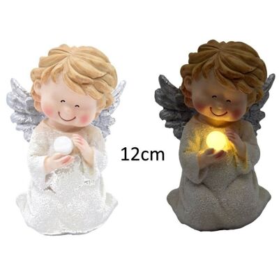 Decorazione Angelo Luminoso 12Cm