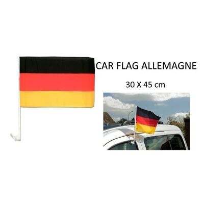 Deutschland Autofahne 30X45Cm