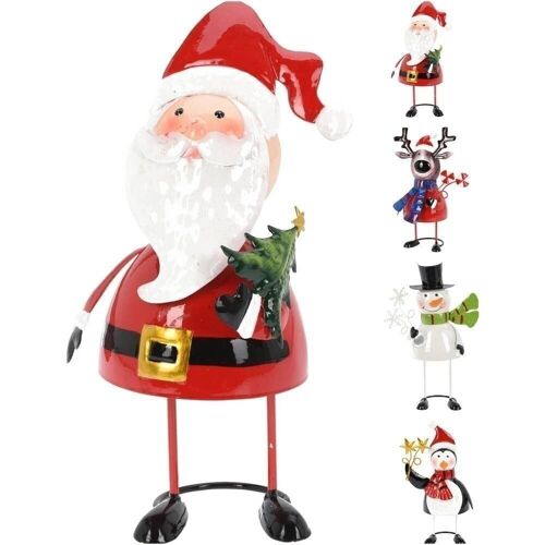 Figurine de Noël Métal 21 Cm