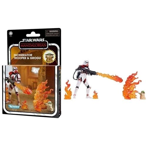 Figurine Incinerator Trooper & Grogu Star Wars