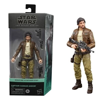 Figura del Capitano Cassian Andor di Star Wars The Black Series