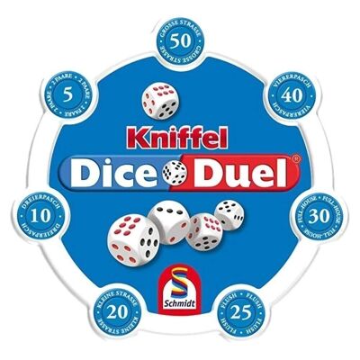 Kniffel Dice Duel juego de mesa alemán
