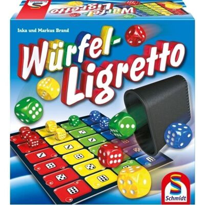 Würfel-Ligretto Mehrsprachiges Brettspiel