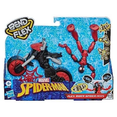 Marvel Spider-Man Rider doblar y flexionar