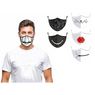 Masque En Coton Fashion Réutilisable