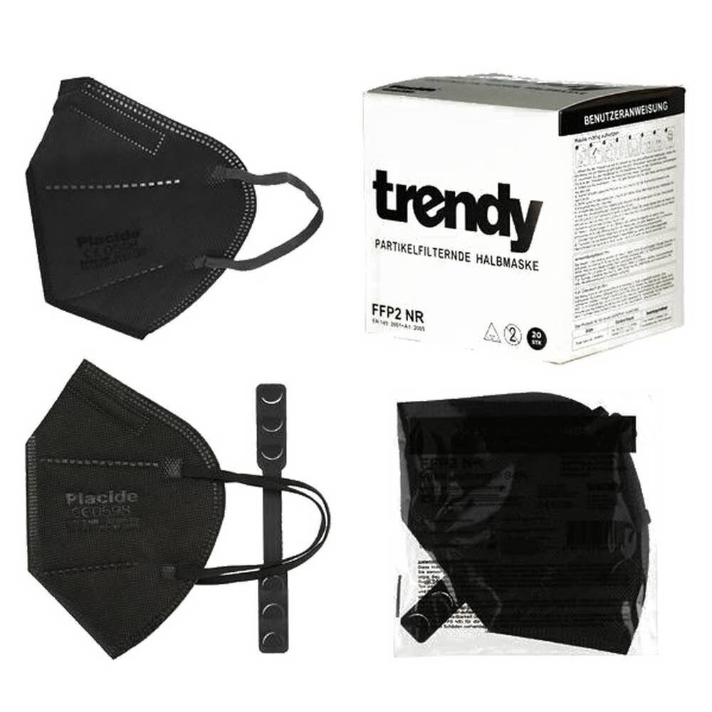 FFP2-Maske Schwarz