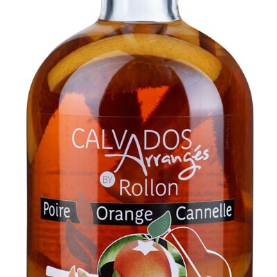 Calvados Arrangé By Rollon Poire Orange Cannelle 35cl