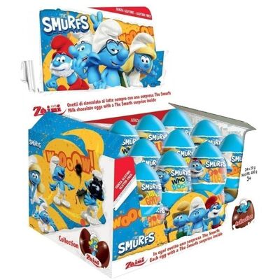 Smurf Chocolate Eggs