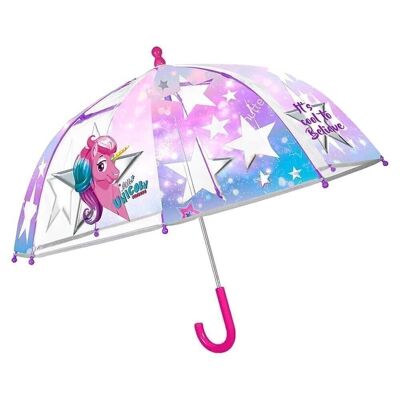 Unicorn Cane Umbrella 55 Cm