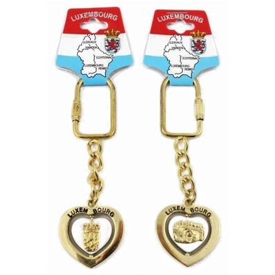 Luxembourg Key Ring 10Cm