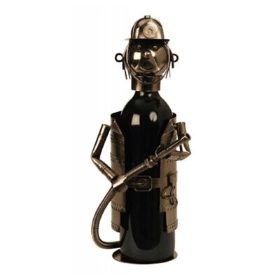 Firefighter Metal Bottle Holder
