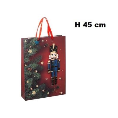 Nussknacker-Geschenktüte 45.5cm