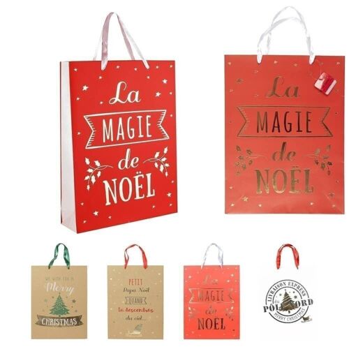 Sac Cadeau Magie de Noël