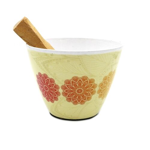 Smudge Bowl 7 Chakra Mandala 10 cm