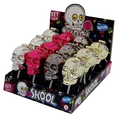 Skull Keychain Lollipops