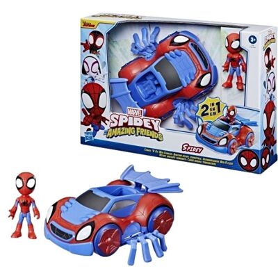 Vehículo Marvel Ultimate Spidey y sus increíbles amigos