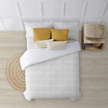 Housse de couette avec boutons 100% coton Greymouth 3