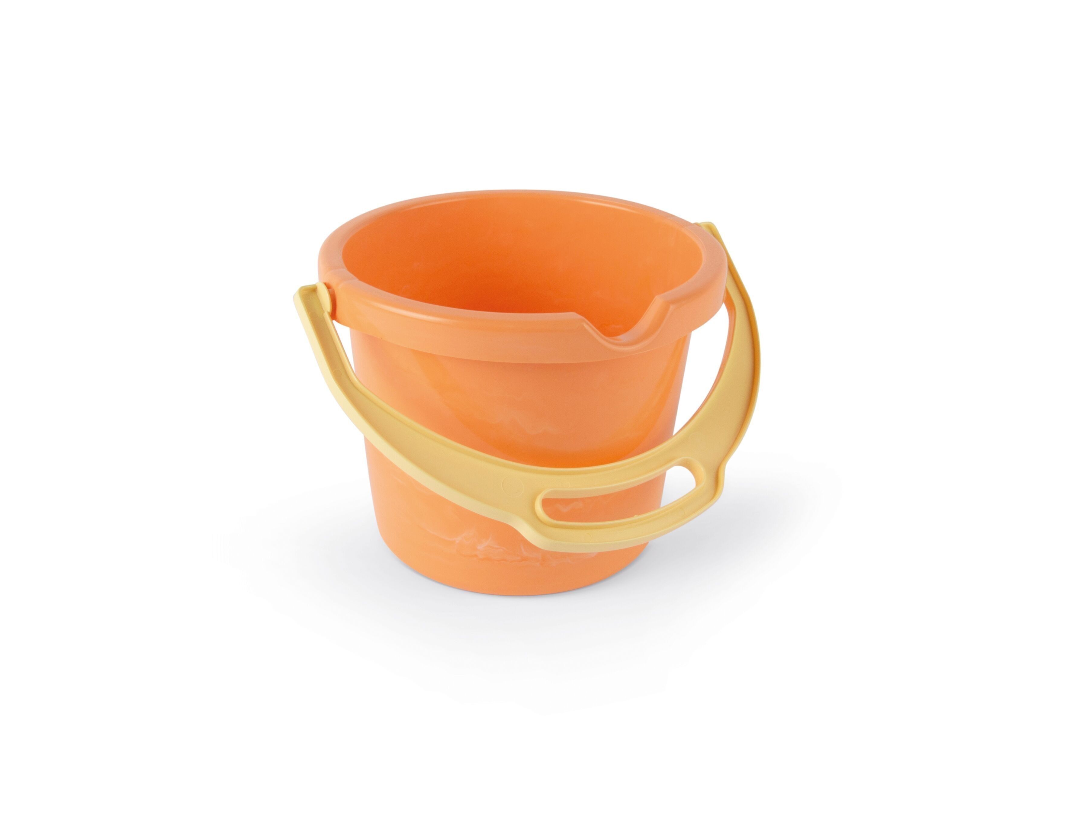 Bioplastic toy - Recycled Pastels - Bucket with handle and spout - 2.5L - 22.5x16x21.5cm