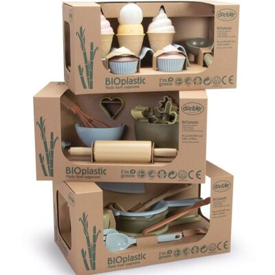 Bioplastic toy - Organic - Kitchen set in gift box 34.5x17.5x19cm