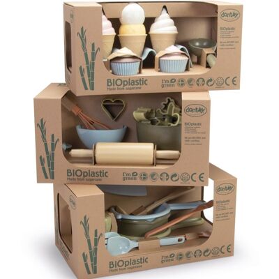 Jouet en bioplastique - Bio - Set cuisine en boîte cadeau de 34,5x17,5x19cm