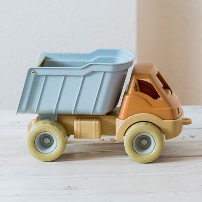 Bioplastic toy - Organic - Green truck 29.5x17x15cm in gift box