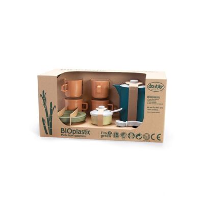 Jouet en bioplastique - Bio - Set café en boîte cadeau de 34,5x17,5x19cm