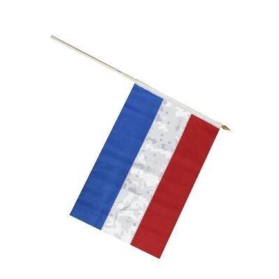 Bandera Con Bastón Luxemburgo 30X45Cm
