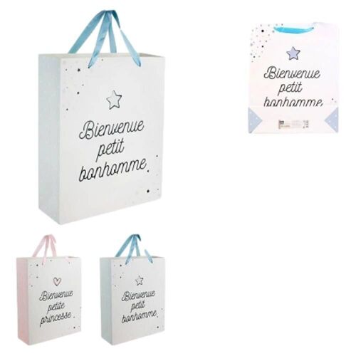 Sac Cadeau Naissance "Bienvenue"