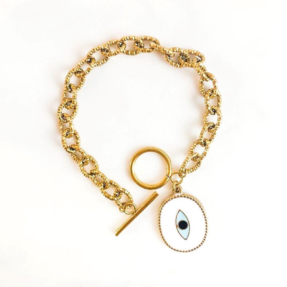 Mystisches Augenarmband