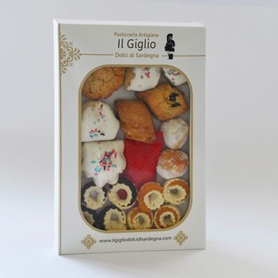 DULCES TRADICIONALES - Mezcla de galletas artesanales variadas de la tradición sarda