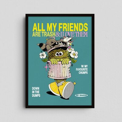 Giclée Art Print - All My Friends - My Sunbeam