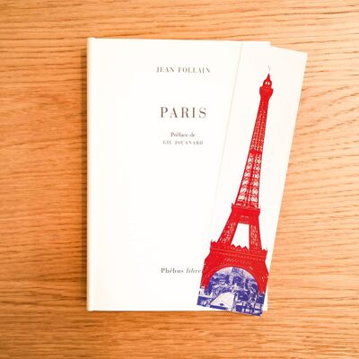 Segnalibro - Torre Eiffel di Parigi - 4,5x18 cm