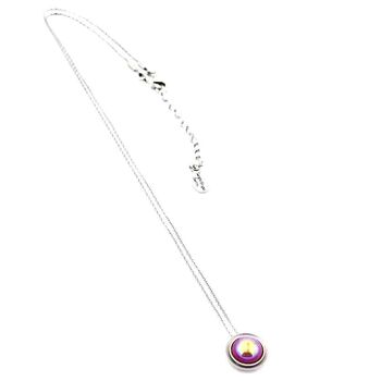 Aura Necklace 01 Collier pendentif délicat avec perle AB 5