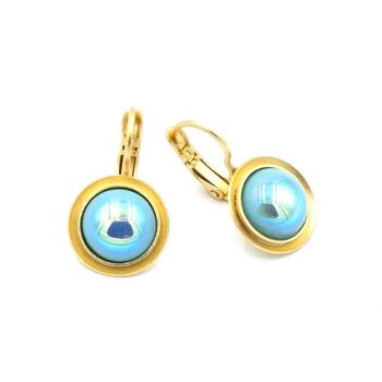 Aura Earring 02 Pendentif minimaliste avec perle AB 10