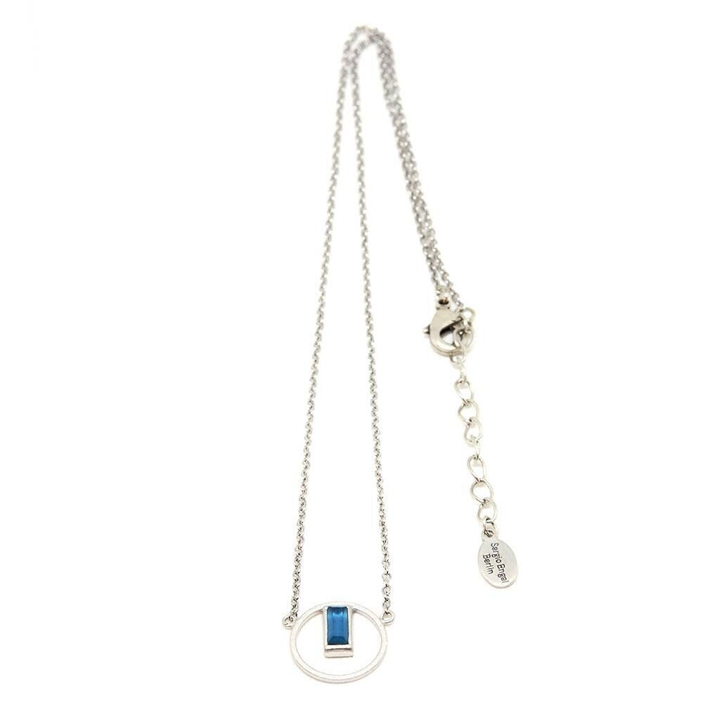 Collana Baguette 01 - Collana minimalista con cristalli