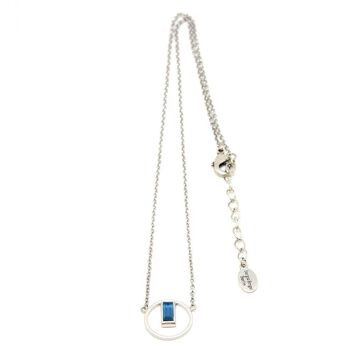 Baguette Necklace 01 - Collier minimaliste avec cristal 1
