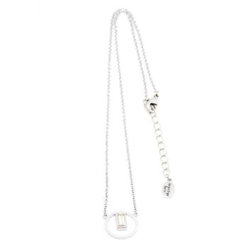Baguette Necklace 01 - Collier minimaliste avec cristal 3