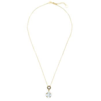 Basics Necklace 16 - Collier romantique avec pendentif en strass 2