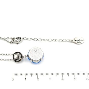 Basics Necklace 16 - Collier romantique avec pendentif en strass 4