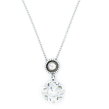 Basics Necklace 16 - Collier romantique avec pendentif en strass 9