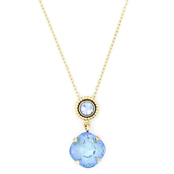 Basics Necklace 16 - Collier romantique avec pendentif en strass 23