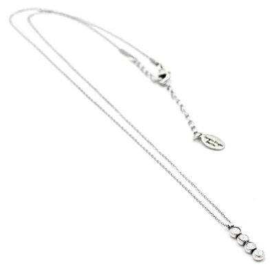 Collana Basics Mini 02 - Minimalista, con pendente in strass