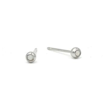 Boucle d'oreille Basics 13 - Clou d'oreille minimaliste en cristal 6