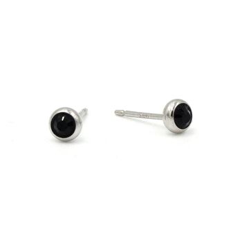 Boucle d'oreille Basics 14 - Clou d'oreille minimaliste en cristal 21