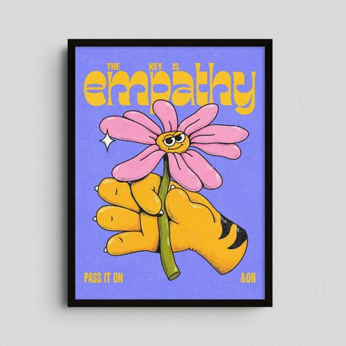 Giclée Art Print - Empathy - Purple - My Sunbeam