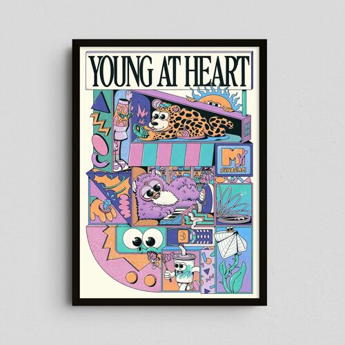 Giclée Art Print - Young At Heart - My Sunbeam