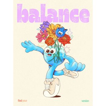 Giclée Art Print - Balance - Mon rayon de soleil 6