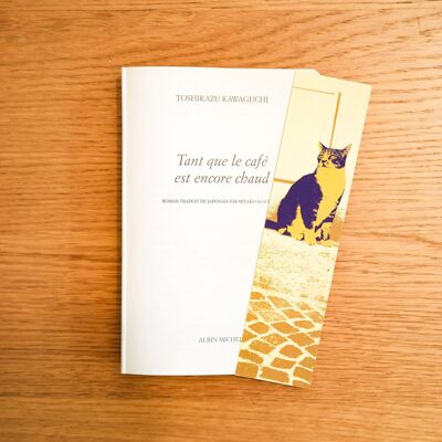 Marque-page - Le chat de gouttière - 4,5x18 cm