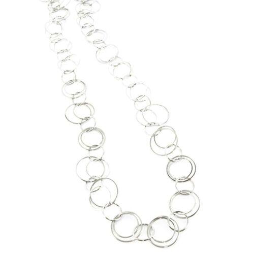 Circle Chain Kette 04 Lange Gliederkette mit großen Ringen